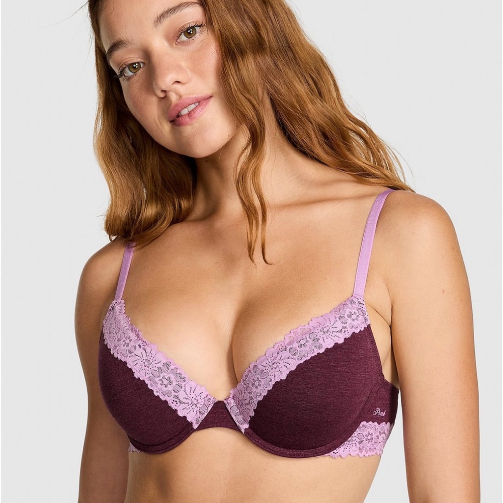 PINK VS Viral Push Up Bra 34D Tzuyu Twice K-Pop Fashion Show MORE SIZES AVAIL - Picture 2 of 8